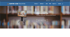 Desktop Screenshot of edu.centrecom.com.au